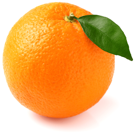 Imagem de uma laranja